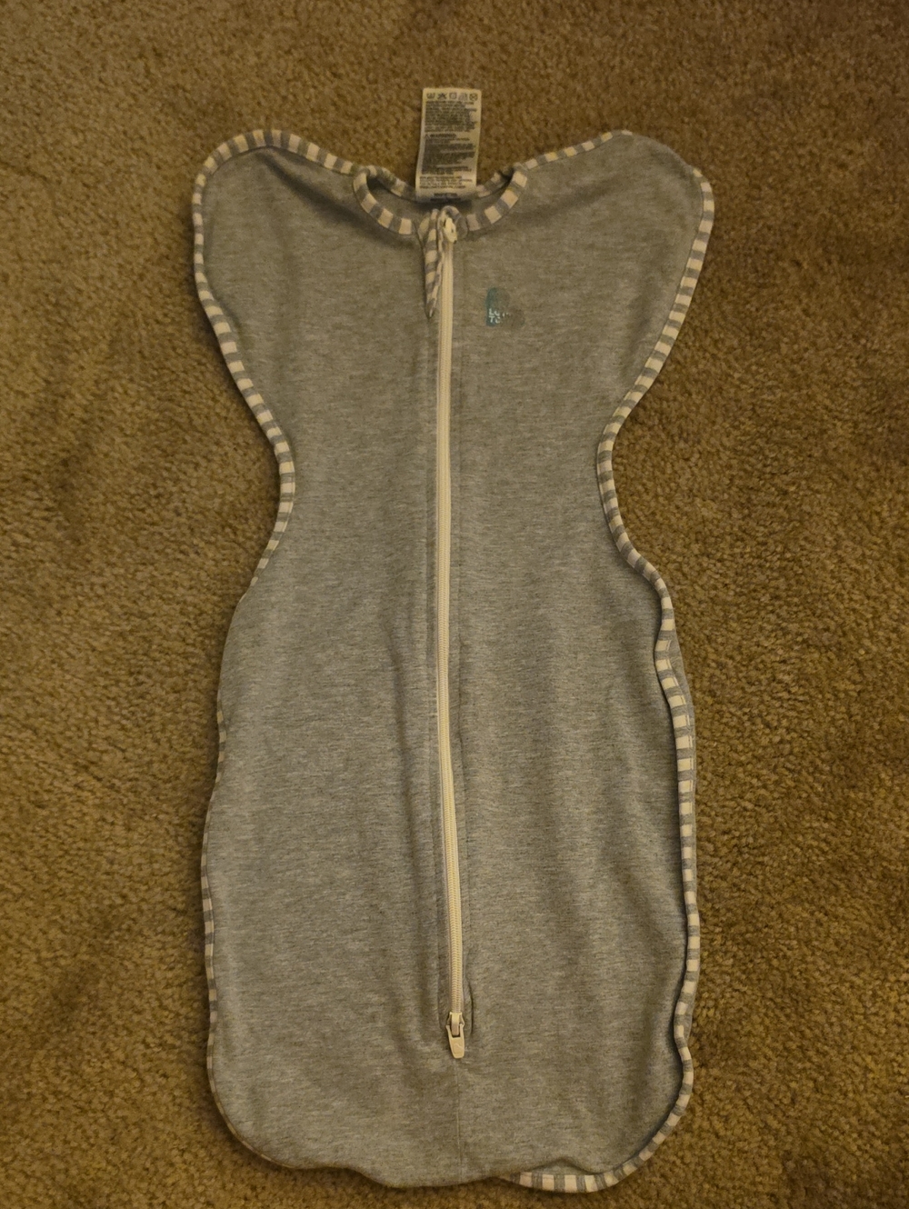 Love To Dream Swaddle UP Original Swaddle Wrap Gray Newborn 5-8.5lbs